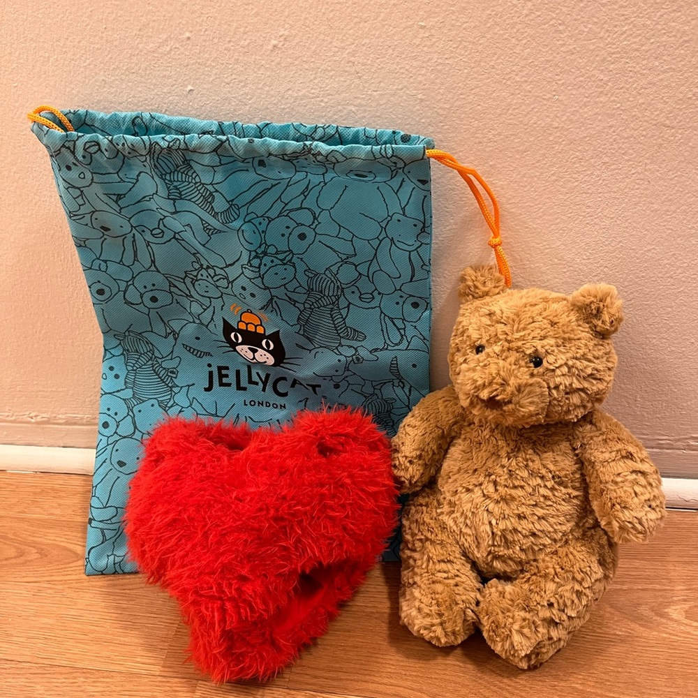 Bartholomew Bear ‘Heartthrob’ – Jellycat – Brand New – Authentic - Picture 4 of 5